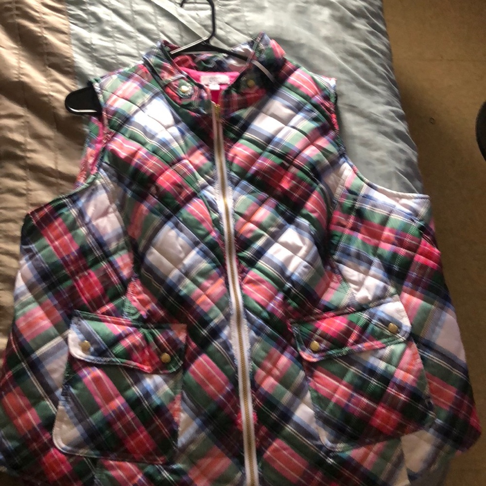 Plus Size Puffer Vest